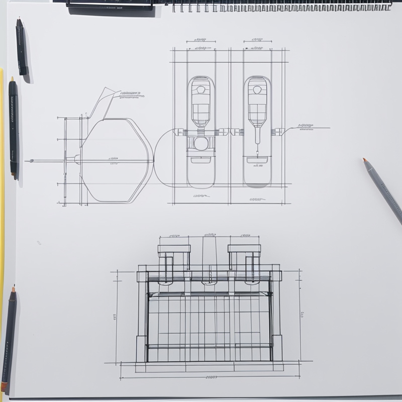 Product development drawing