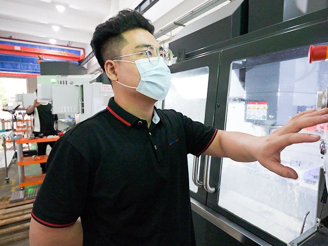 CNC department for contract manufacturing