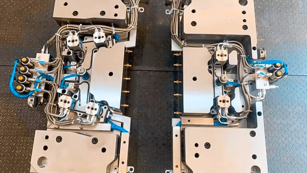 die casting mold display